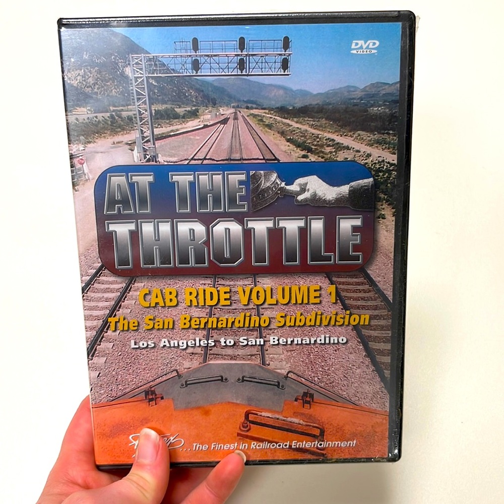 At the Throttle San Bernardino subdivision railroad dvd